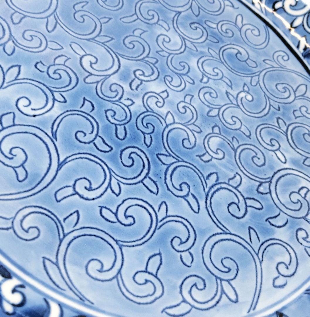 ☆ 加藤利昌 清水焼 大皿鉢