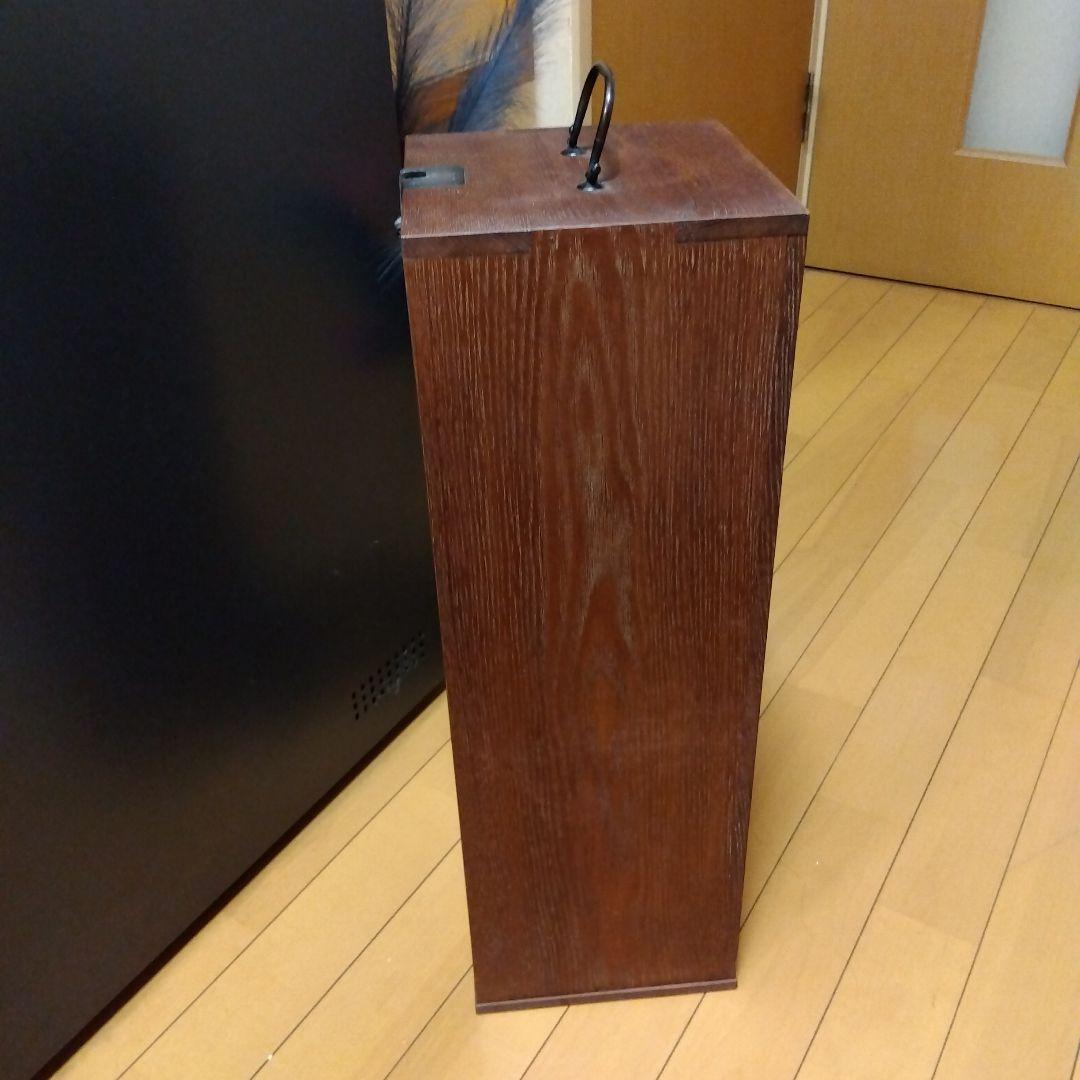 木製茶道具箱セット 　黒茶碗　水指染付