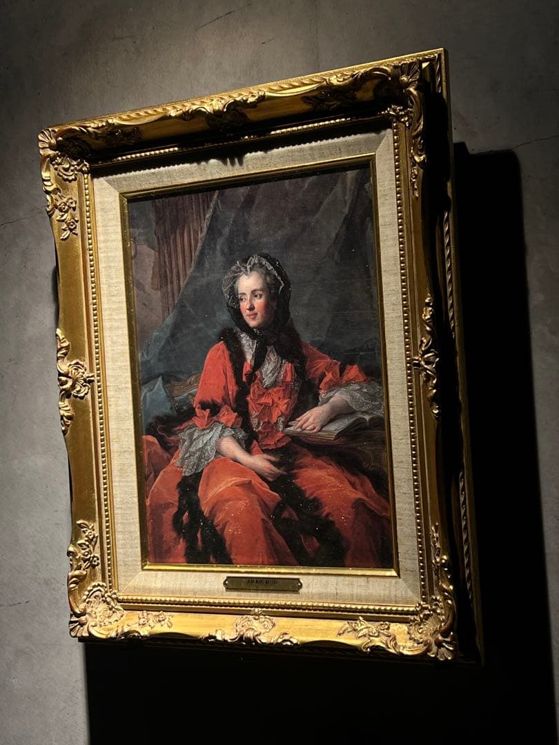 【フランス王妃マリー・レクザンスカの肖像】