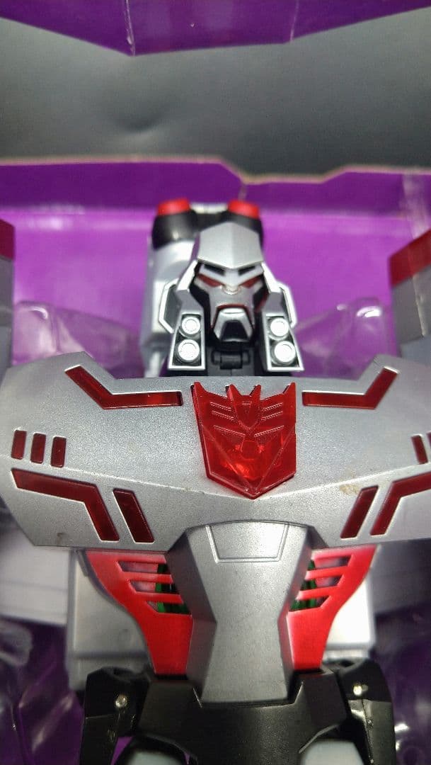 トランスフォーマー アニメイテッド メガトロン ライト&サウンド フィギュア