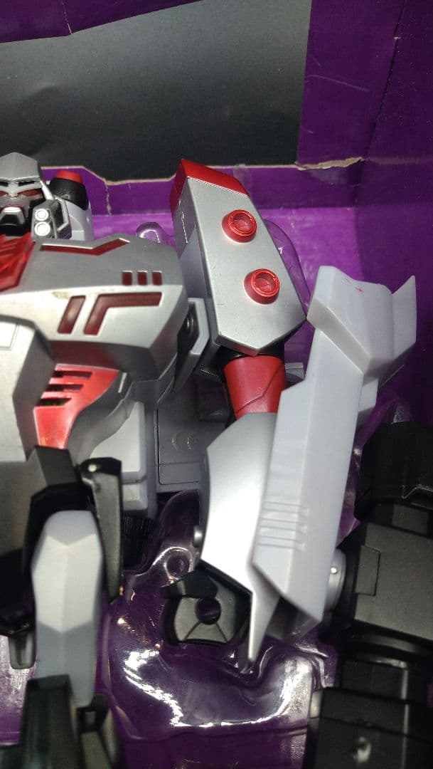 トランスフォーマー アニメイテッド メガトロン ライト&サウンド フィギュア