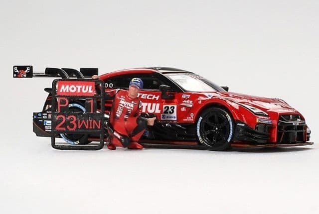 MINI-GT GT-R Nismo GT500 SUPER GT 松田 GTR