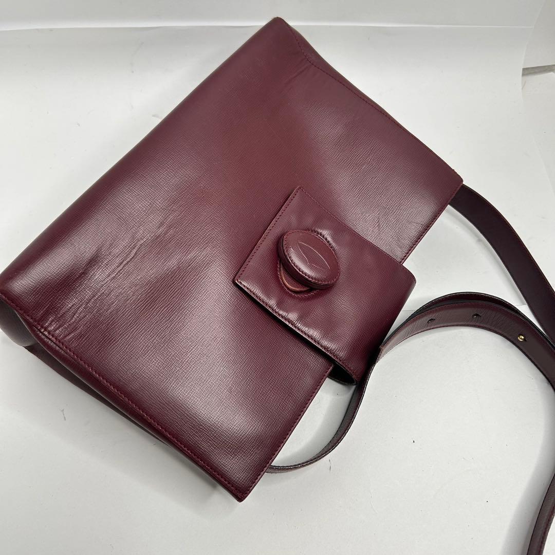 ✨美品✨Cartier カルティエ　マストライン　ショルダーバッグ　ターンロック