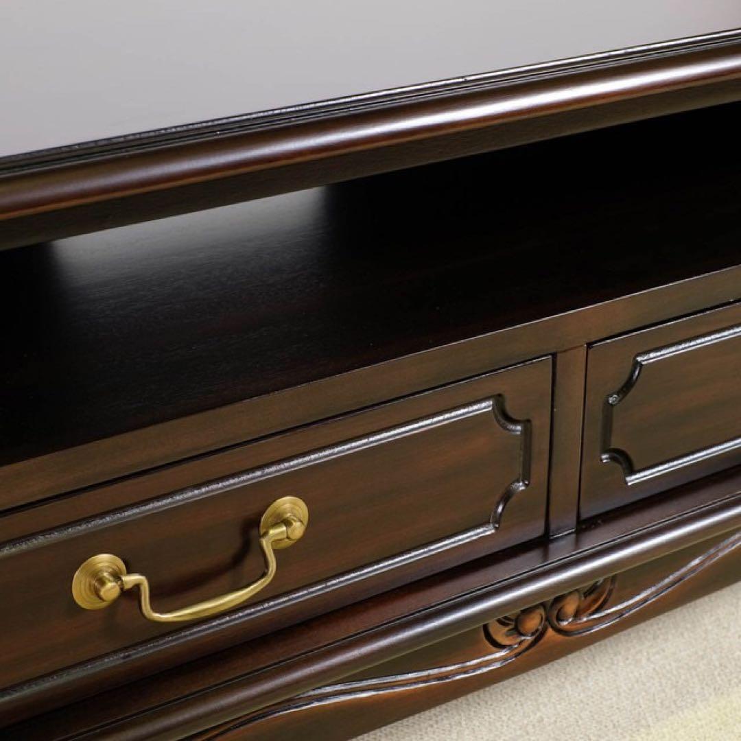 B 新品 テレビボード L テレビ台 ラック リビング収納 ボード アンティーク