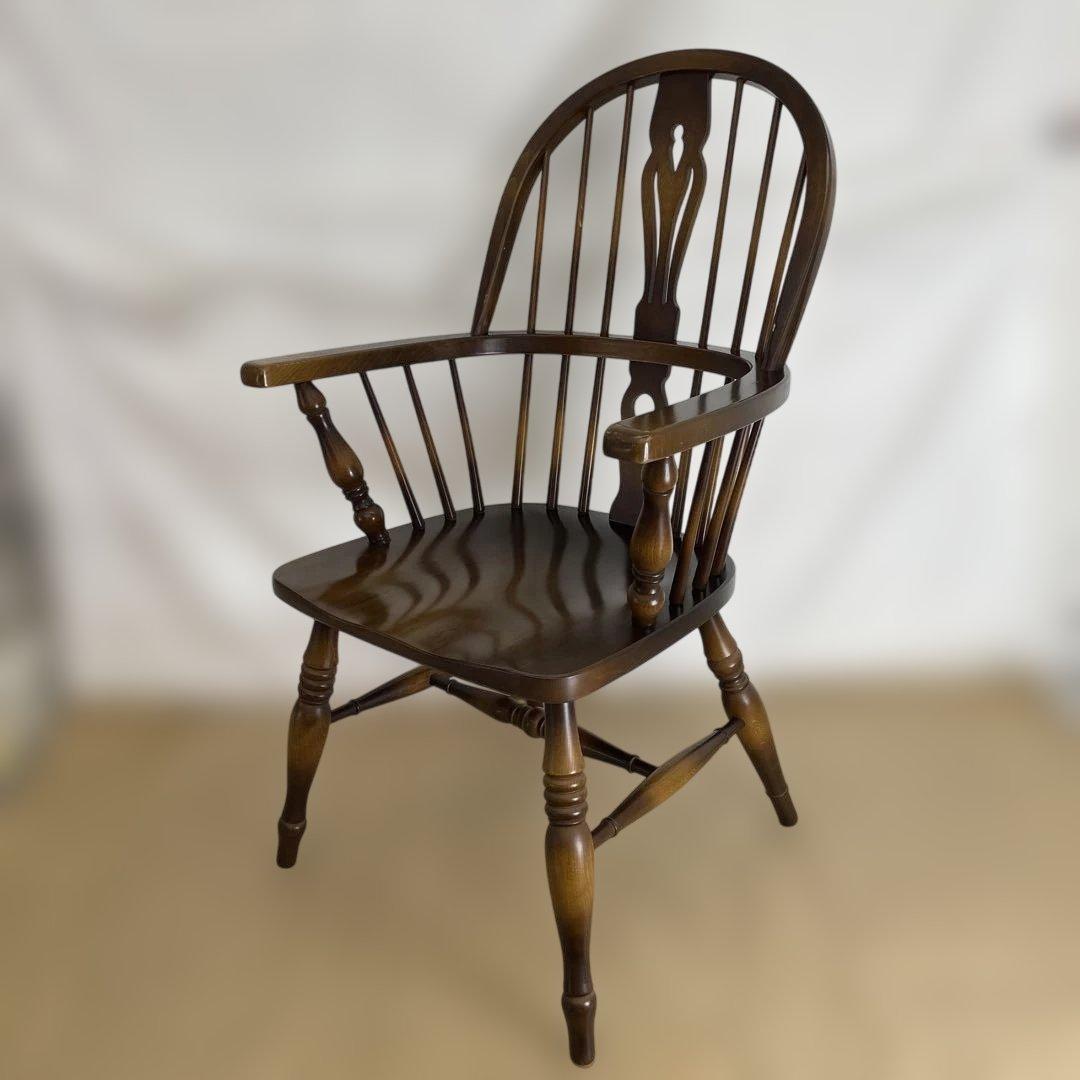 最終値下げ！ウインザーチェアー　キツツキ　国産　飛騨産業　03