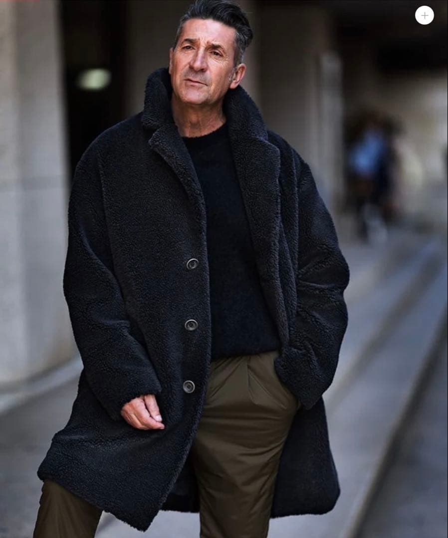 【期間限定出品】HERNO ヘルノ　ECO FUR COAT エコファー　コート