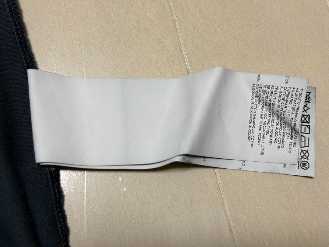 メゾンマルジェラ ガーメントダイ オーバーサイズ Tシャツ サイズ44