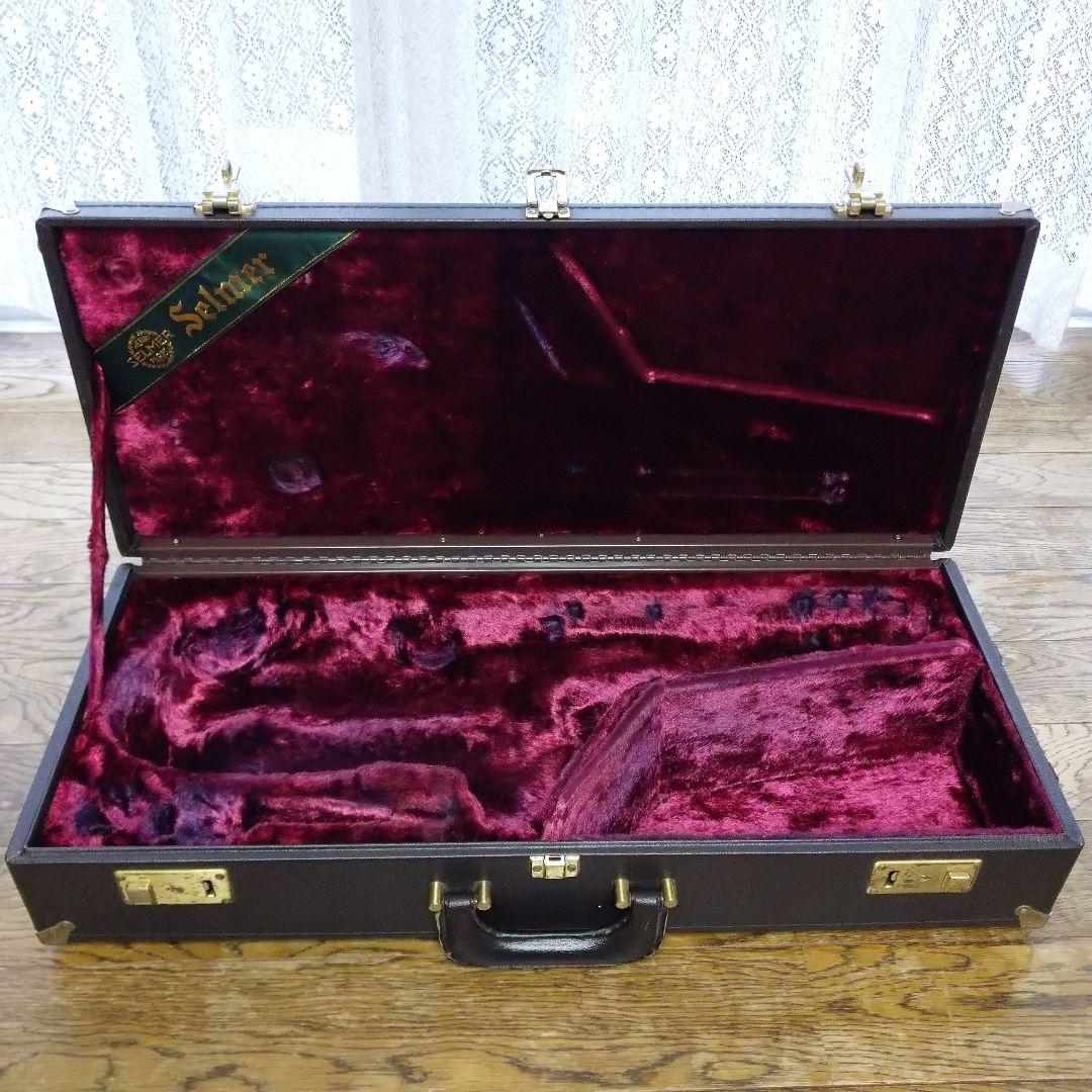 セルマー アルトサックス ハードケース ブラウン