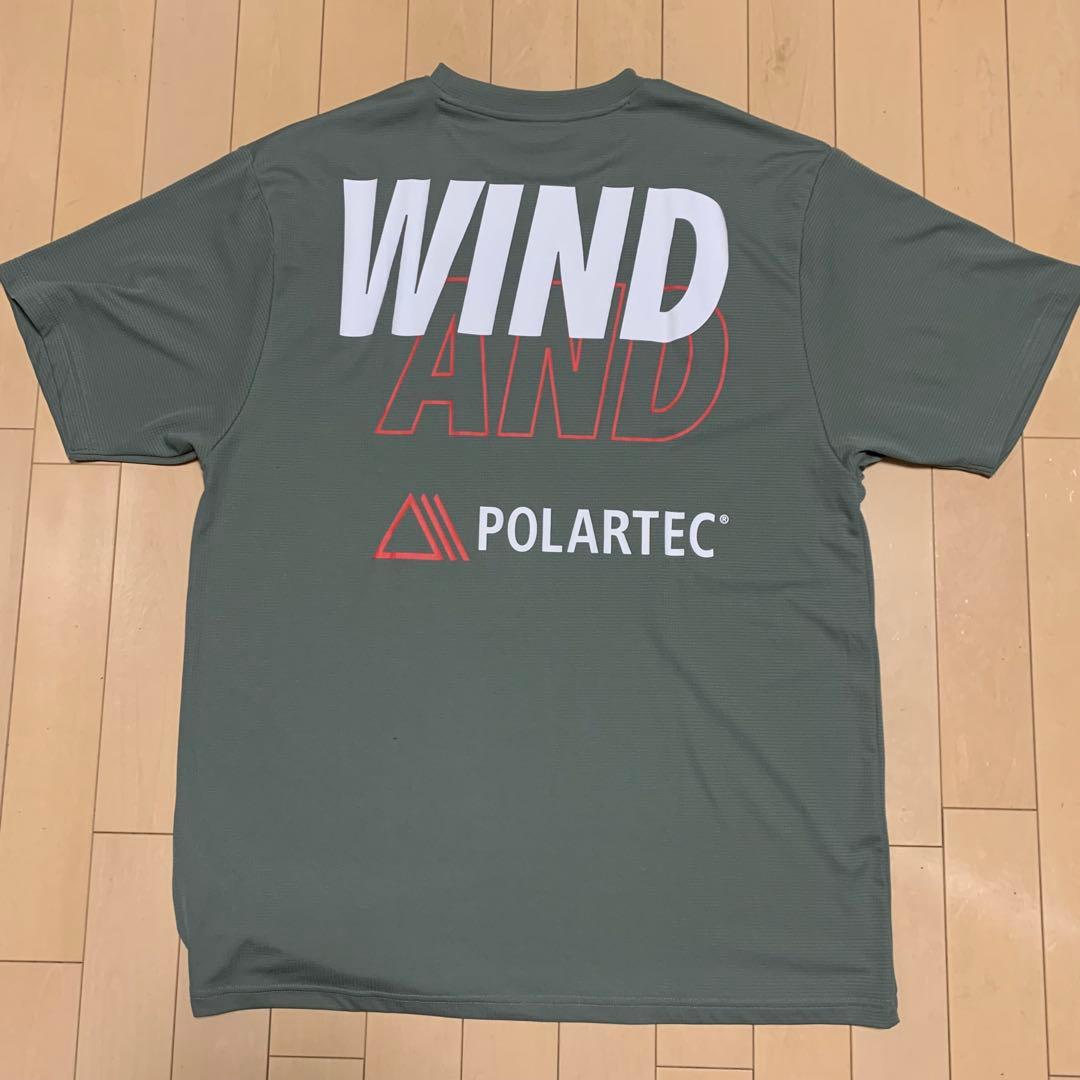 新品 XL WIND AND SEA ロゴT Tシャツ ポーラテック ロゴ