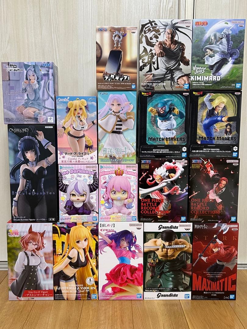 新作プライズフィギュア　18種　まとめ売り
