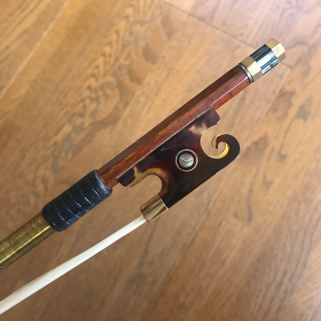 【希少】鼈甲バイオリン弓・スネールスタイル【激レア1点もの】難アリ特価