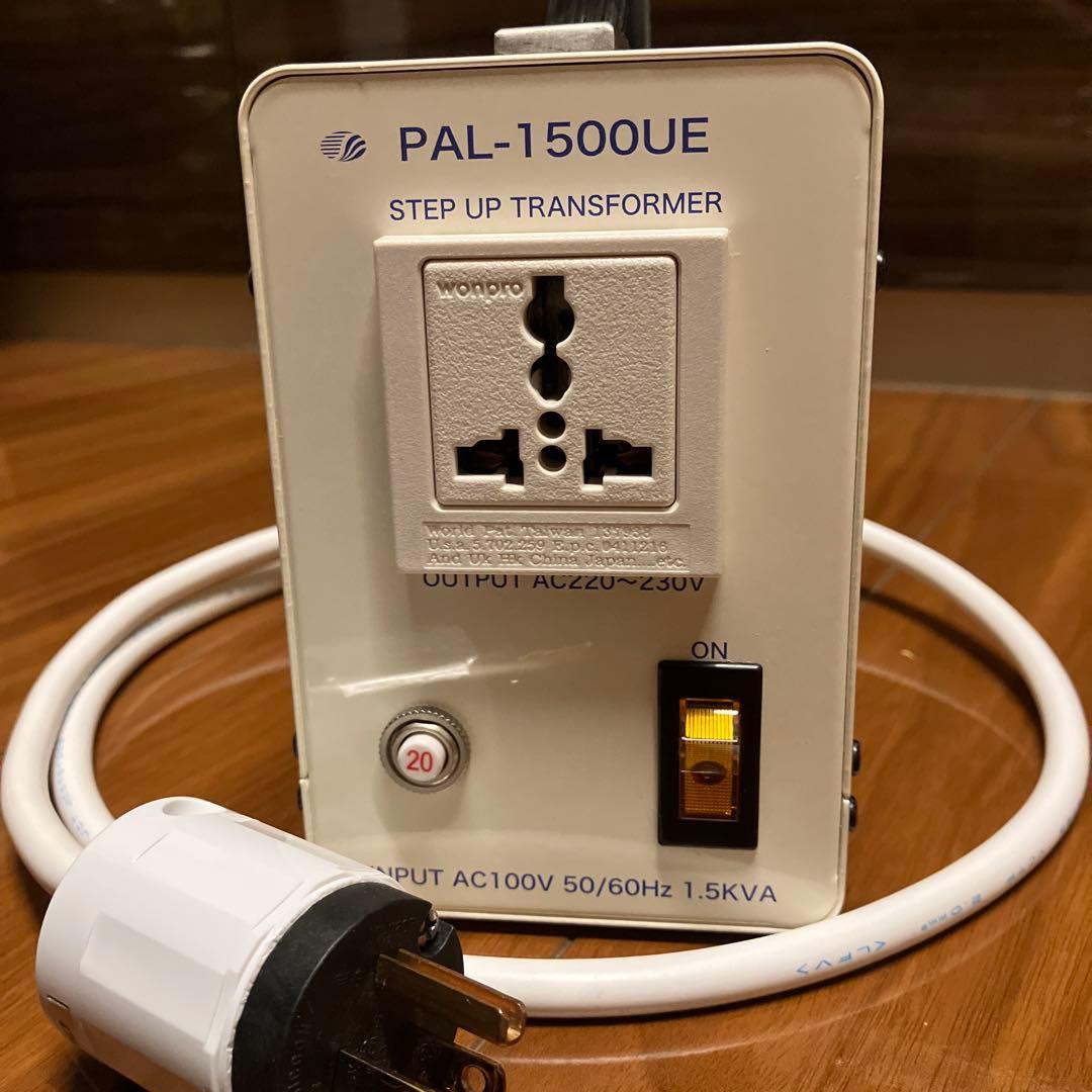 100→200V昇圧トランス スワロー電機PAL-1500UE