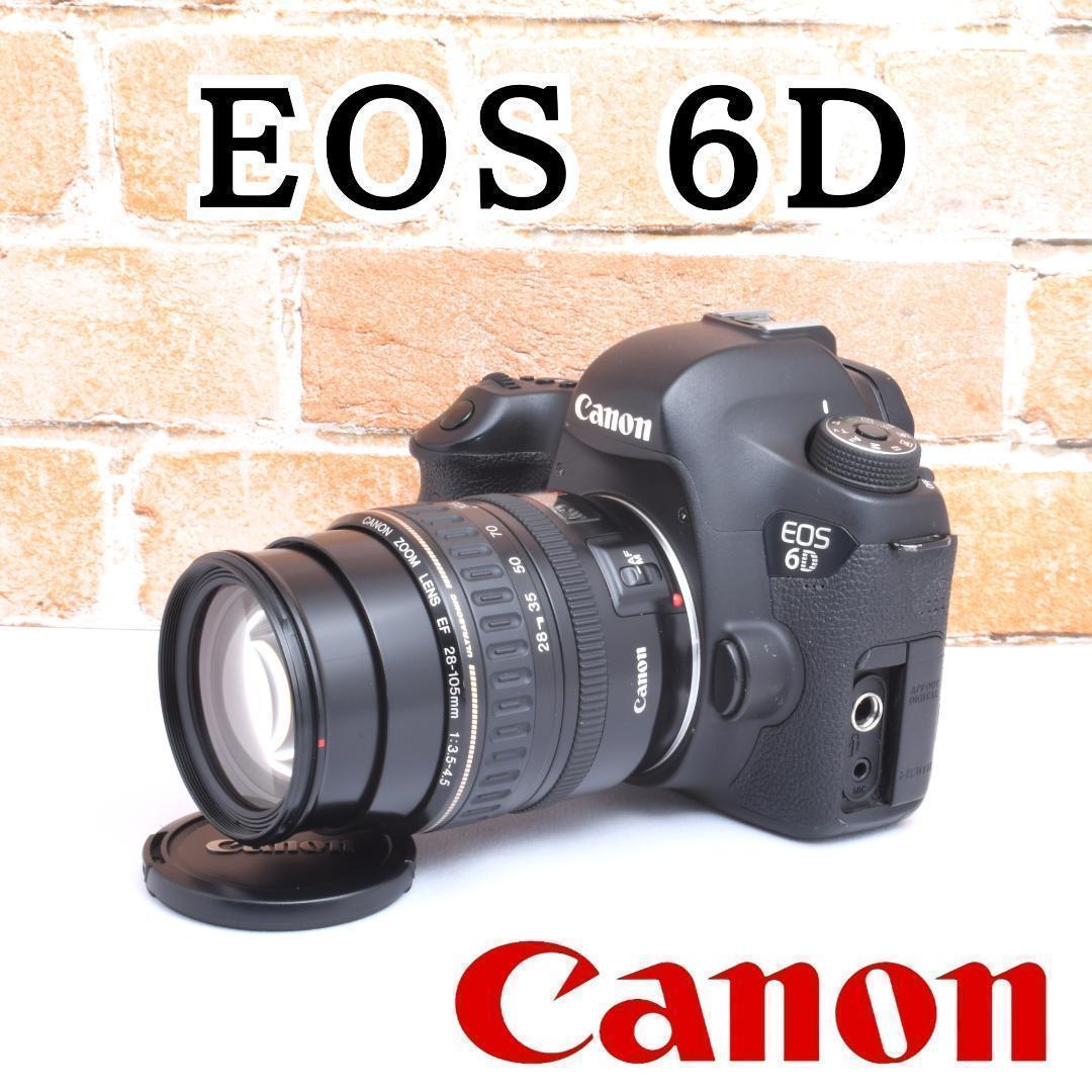 初心者おすすめ✨Canon EOS 6D✨フルサイズ一眼レフ Wi-Fi搭載