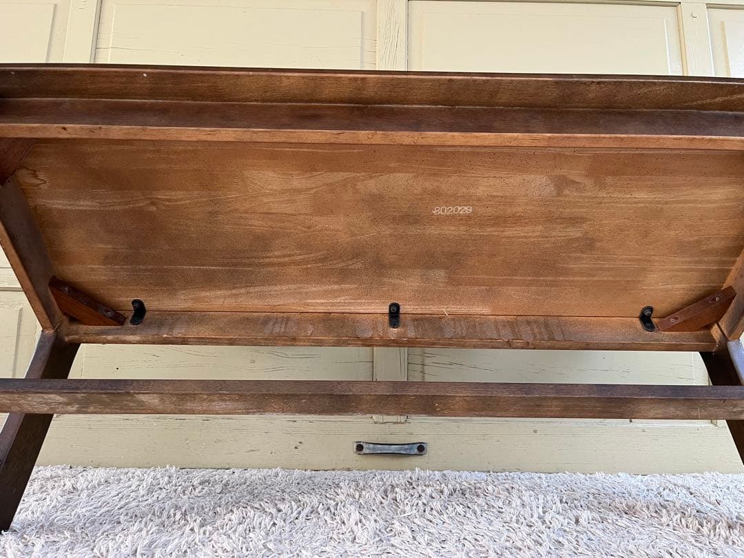 カリモク RUSTIC ベンチ 120㎝ アンティーク ルスティック802029