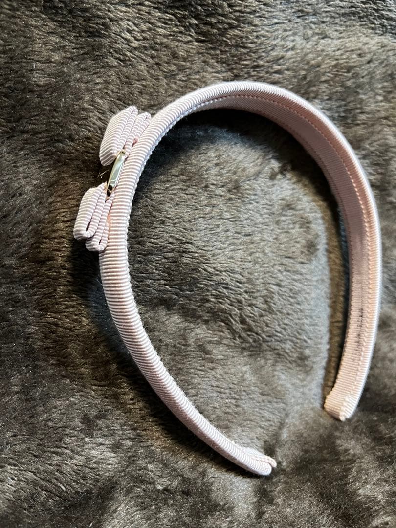 Salvatore Ferragamo フェラガモ カチューシャ ヴァラ ピンク