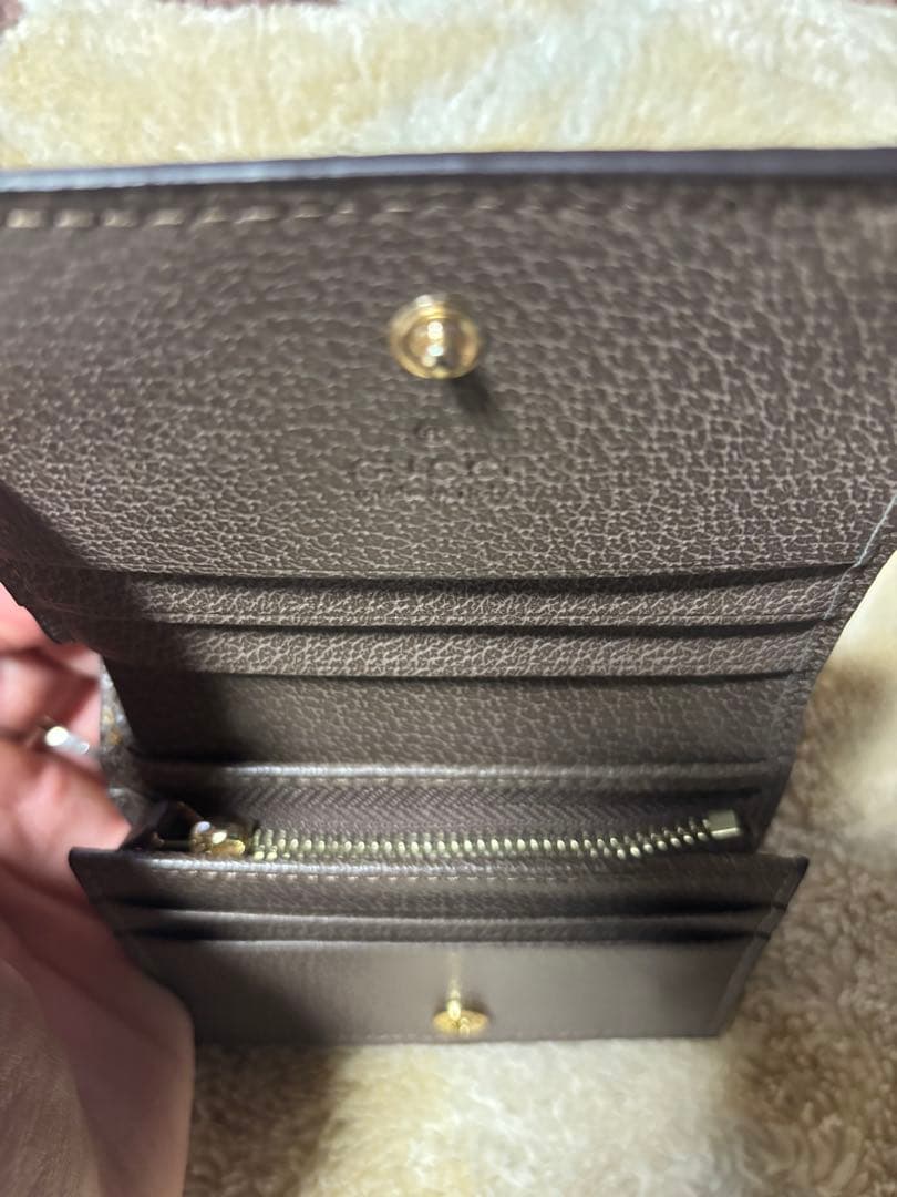 【美品】GUCCI レディース2つ折り財布