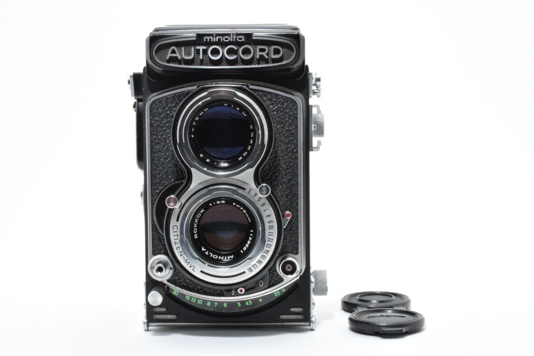 ★極上品・希少★ミノルタ AUTOCORD 75mm f3.5 #1616