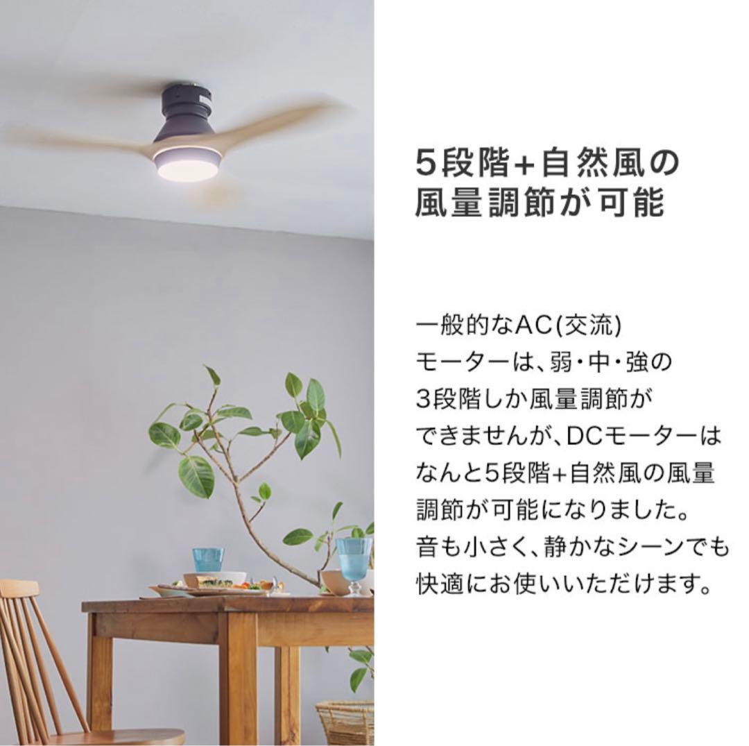 ロウヤ　シーリングファンライト