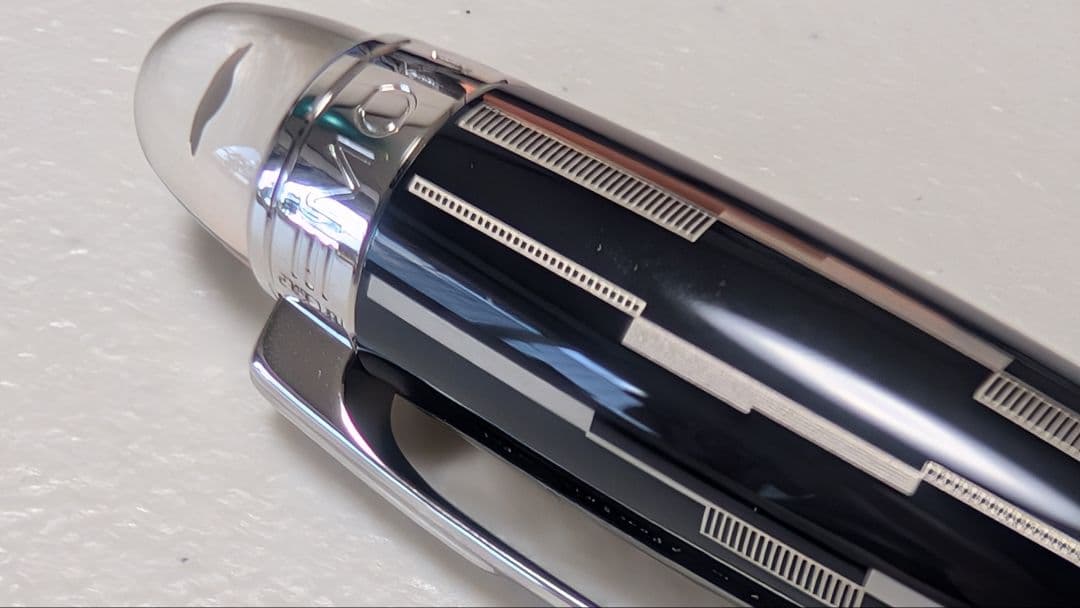 【限定品】モンブラン 万年筆 スターウォーカー ブラックミステリー ペンケース