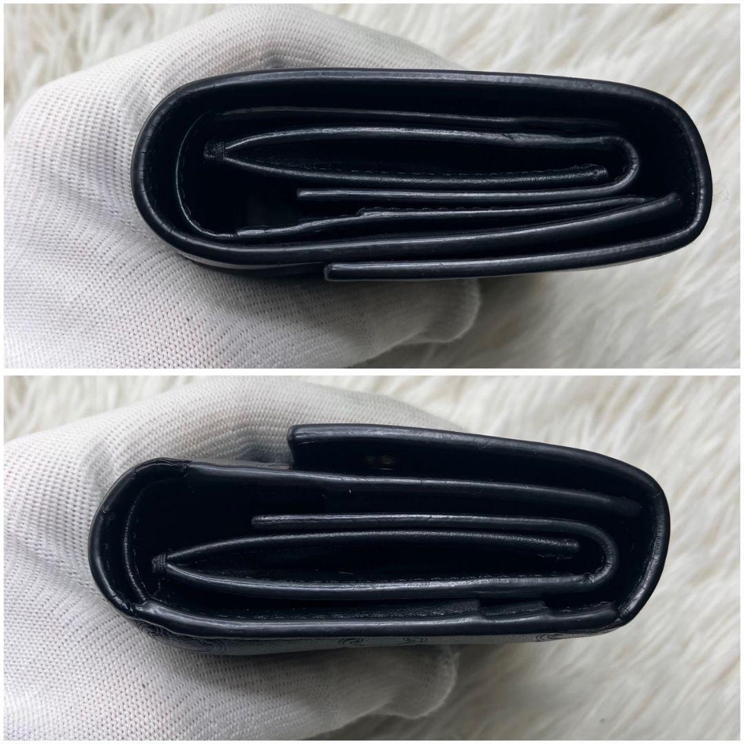 極美品✨️正規品✨セリーヌ スモールトリフォールドウォレット トリオンフ ロゴ