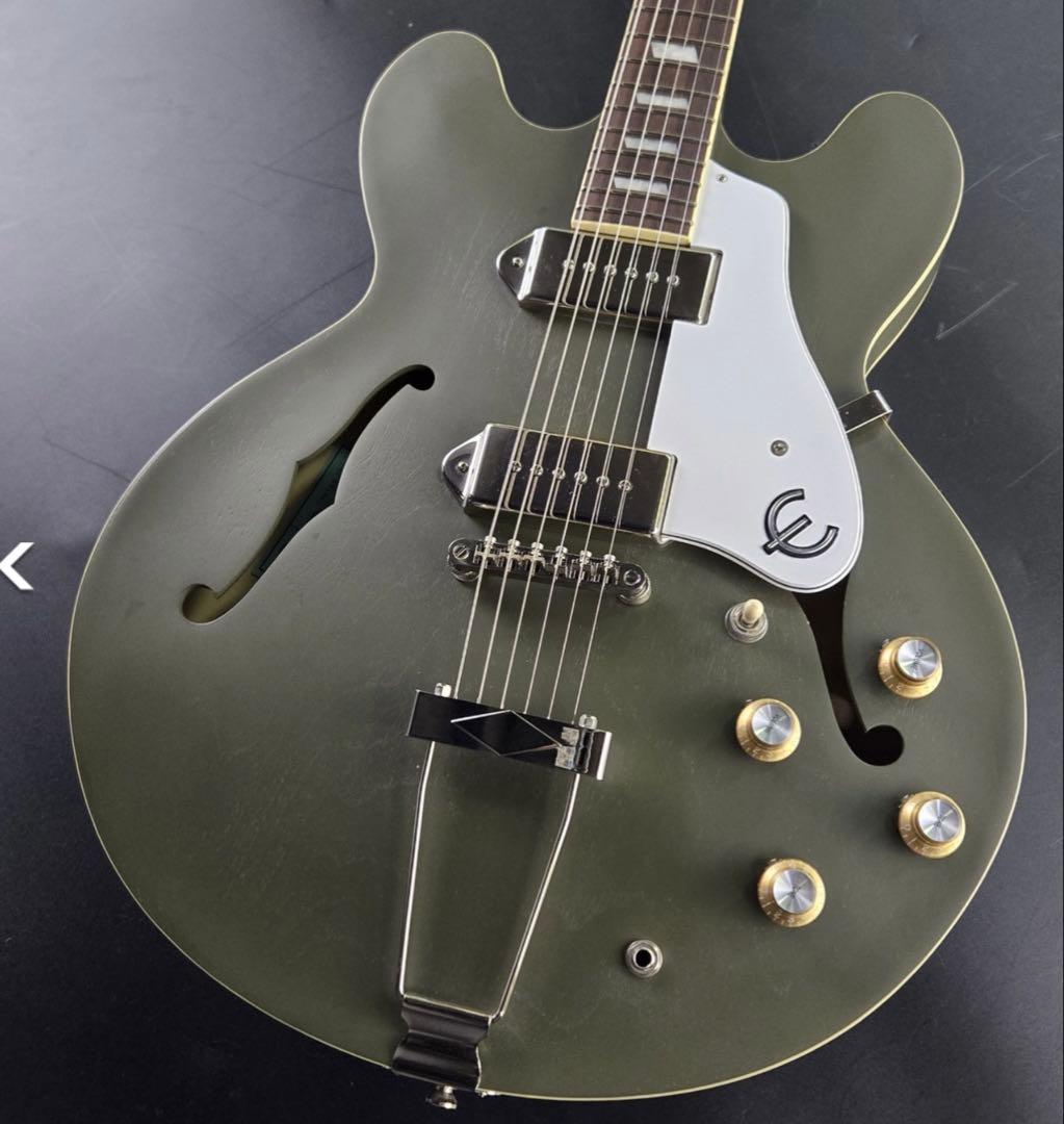 Epiphone Casino Worn Olive Drab中古美品