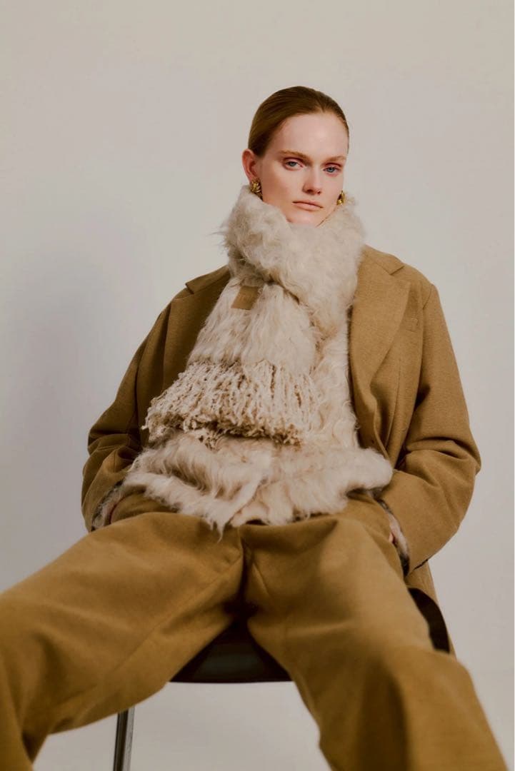 THE TOÉ PIGALLE SHAGGY MUFFLER シャギーマフラー