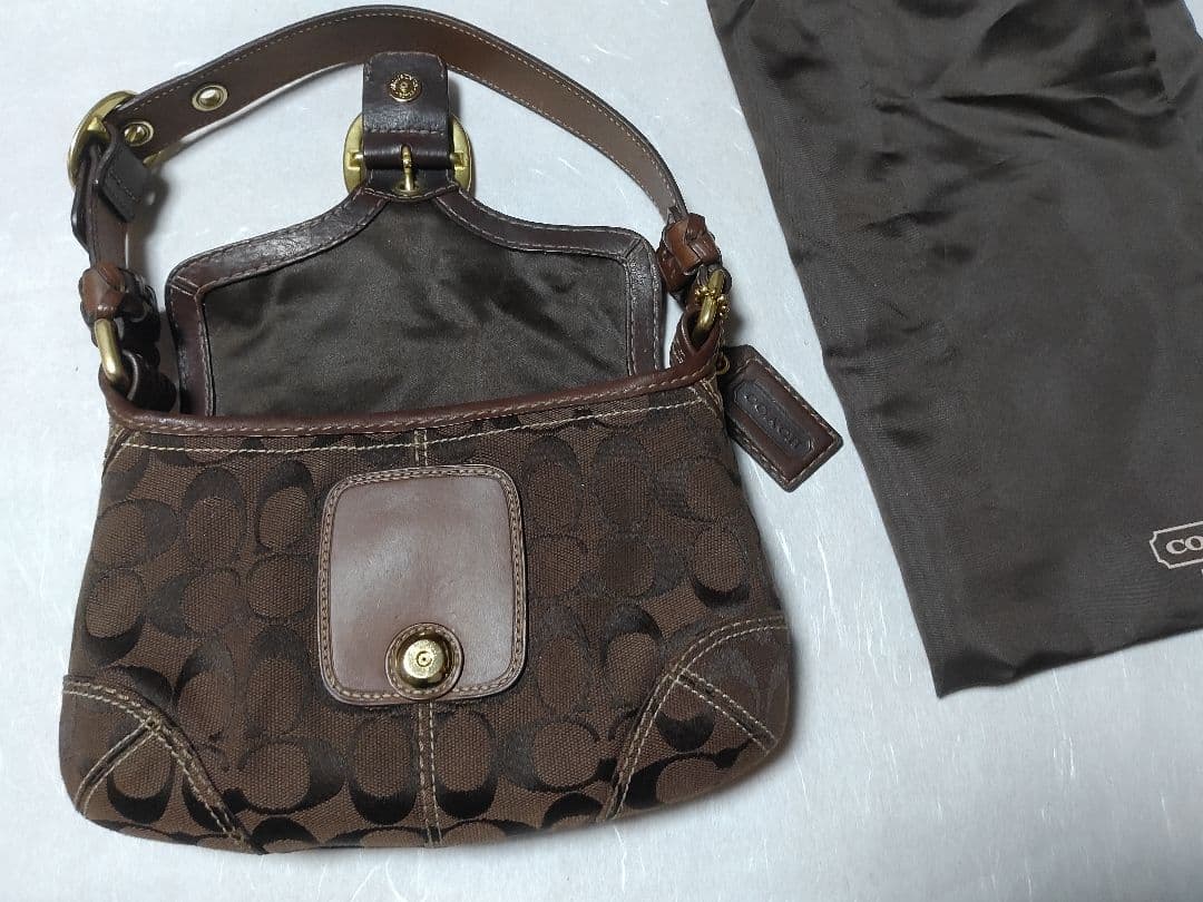 ゆ*き様 COACH ハンドバッグヴィンテージ 保存袋付き