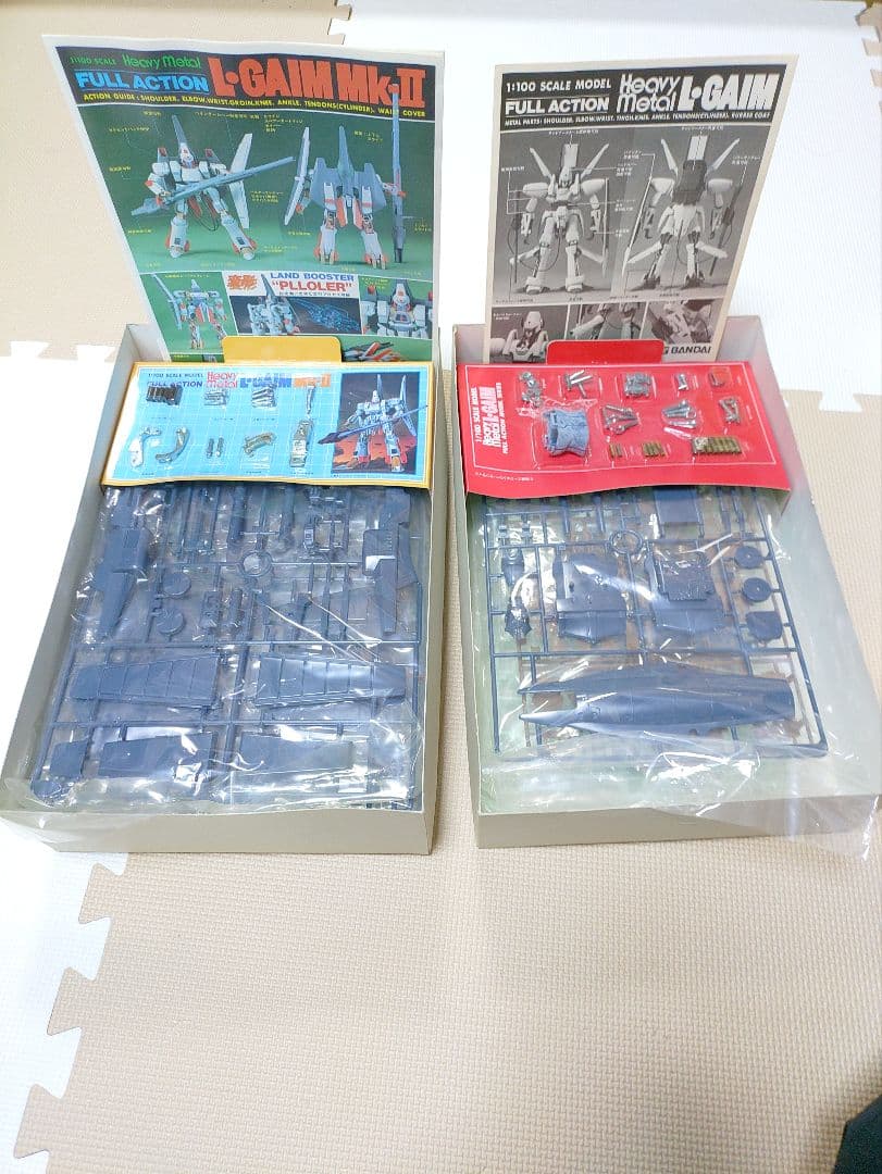 L-GAIM Mk-II & L-GAIM フルアクションセット 未組立 当時物