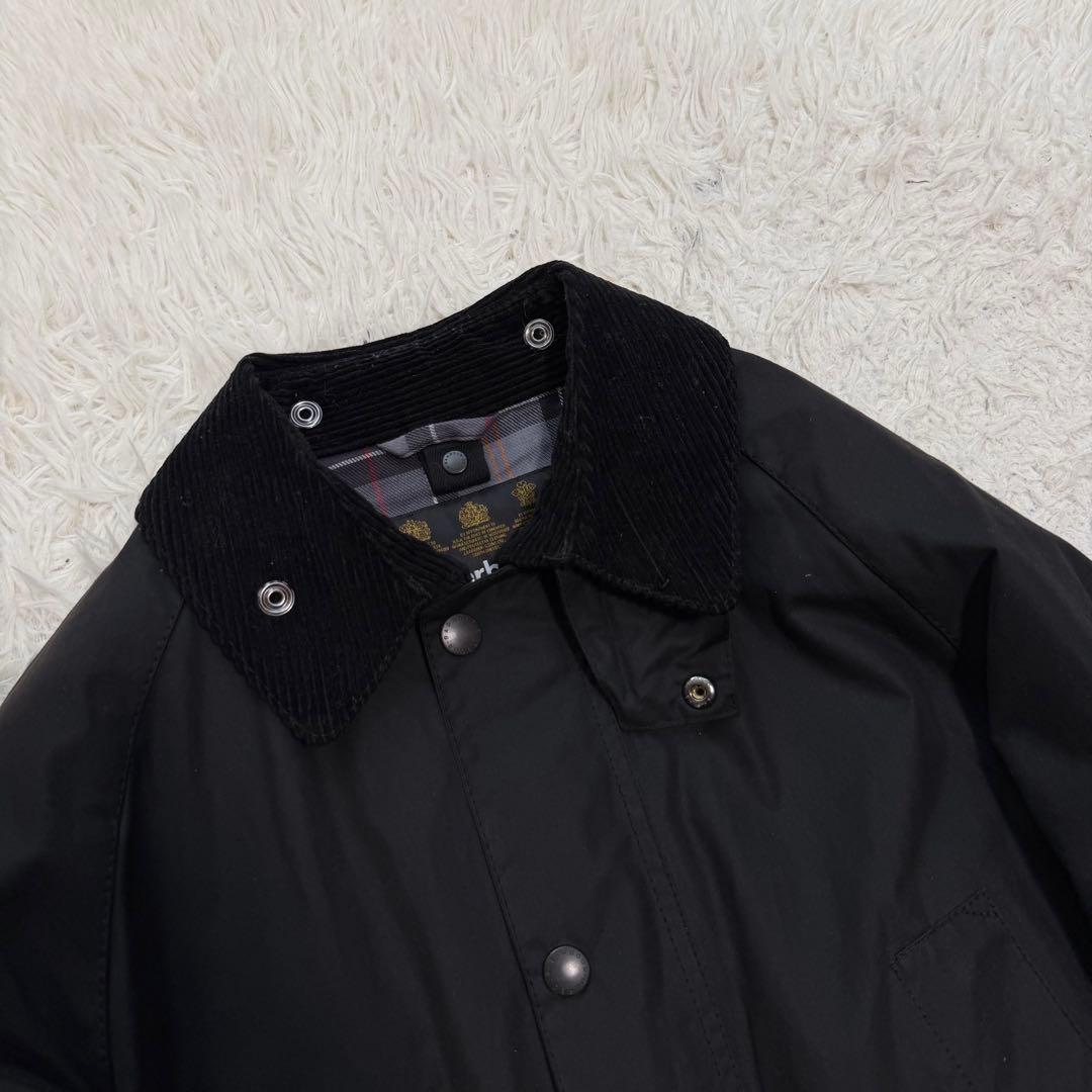 近年極美品Lサイズ相当　バブアー　ワックスジャケット　ハンティングジャケット　黒