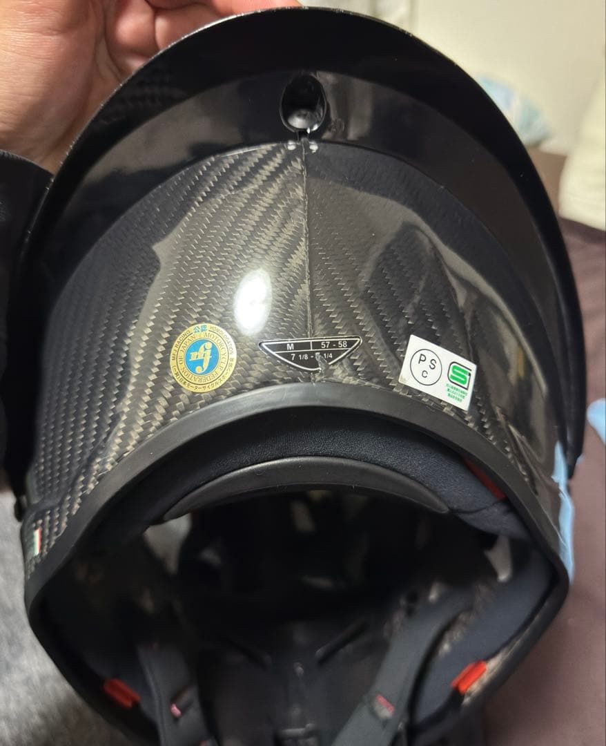 AGV PISTA GP RR Mサイズ アジアンフィット シルバーシールド付き