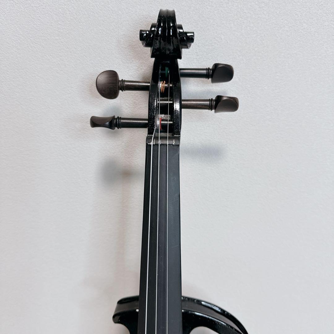 ENNBOM　サイレントバイオリン　HVPV-30　新品弦　ケース付属　4/4
