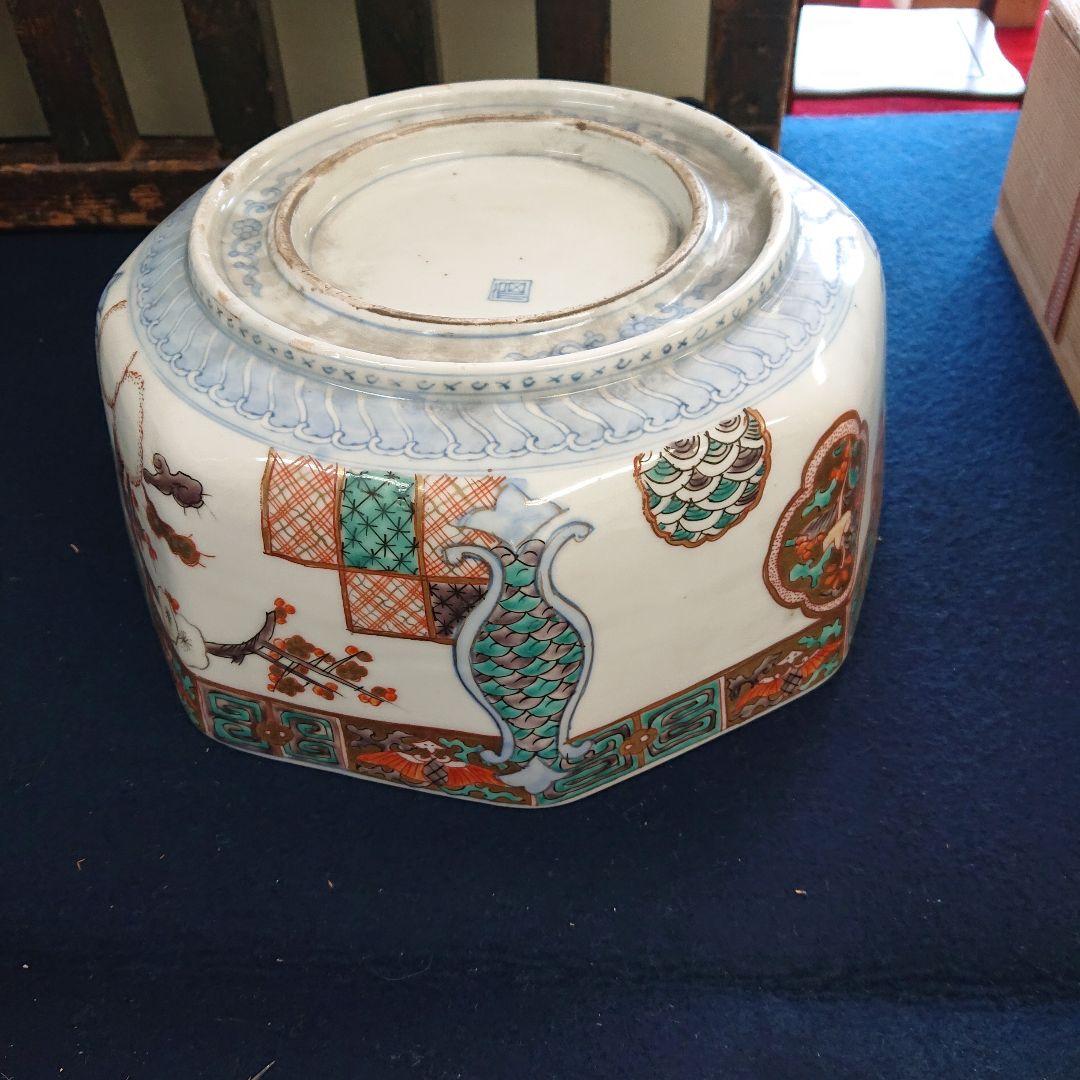 古伊万里八角形鉢