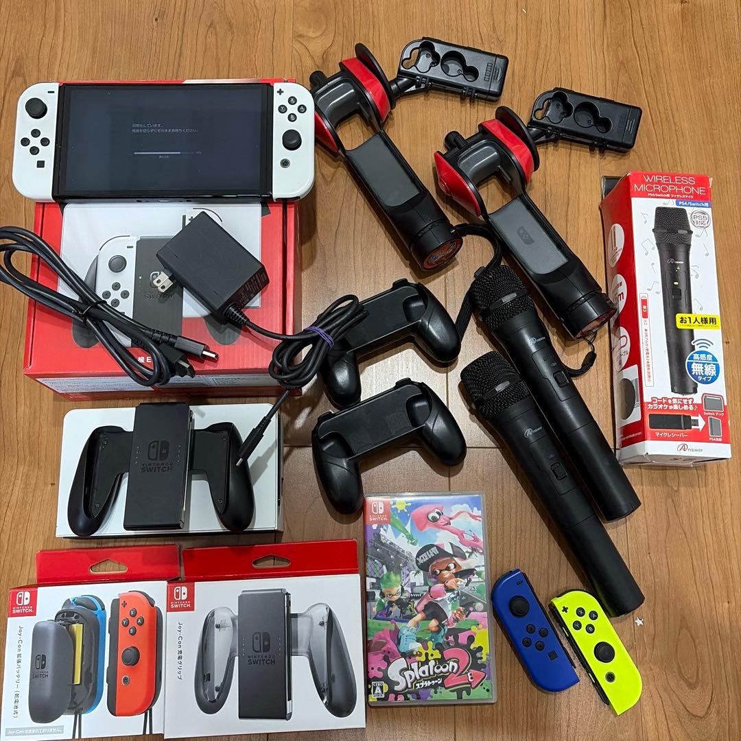 2024.11月購入Nintendo Switch有機ELその他まとめ売りケース