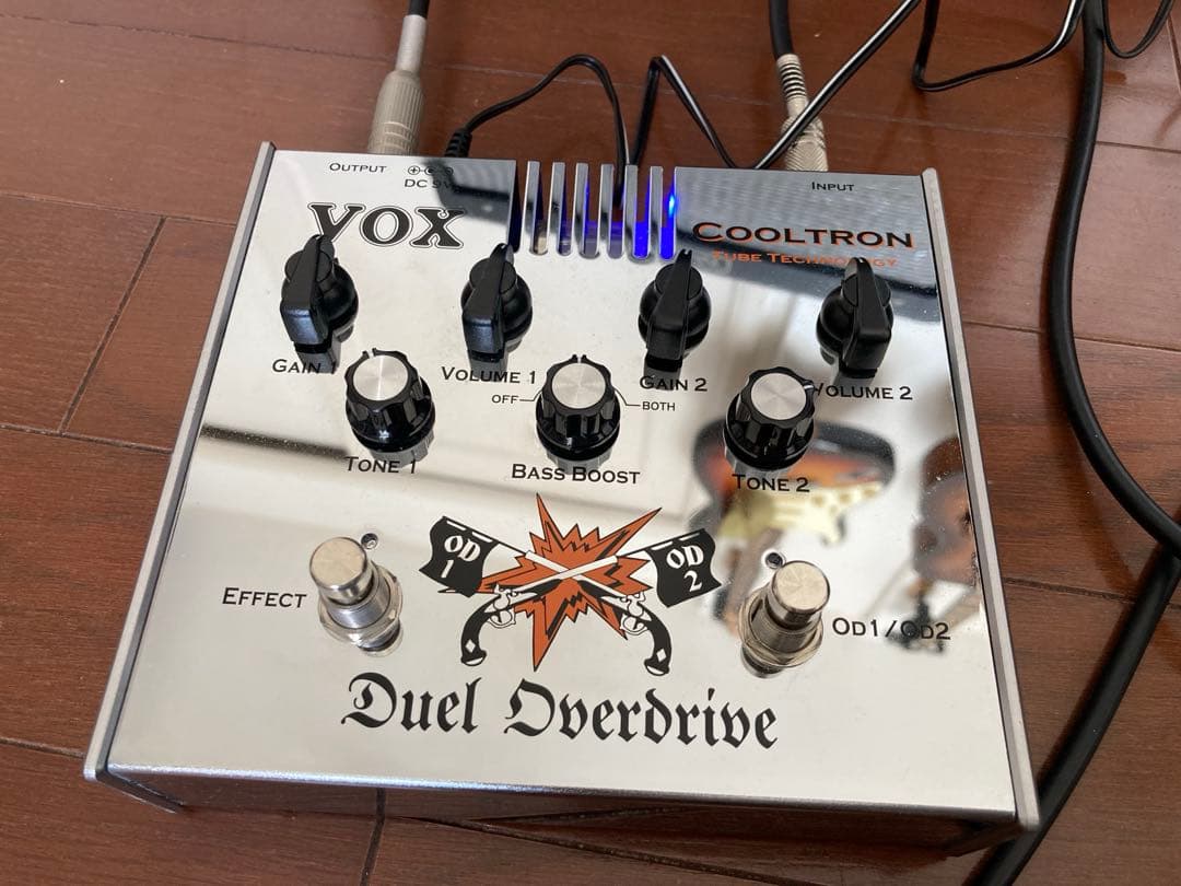 VOX Duel Overdrive 真空管オーバードライブ（2チャンネル）