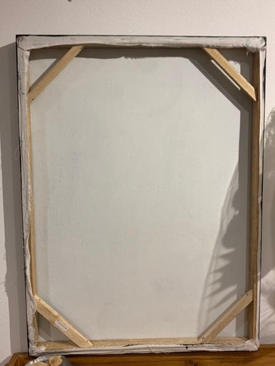 【訳あり】バリ島ドットアート 80×60cm通常22,000円がなんと！