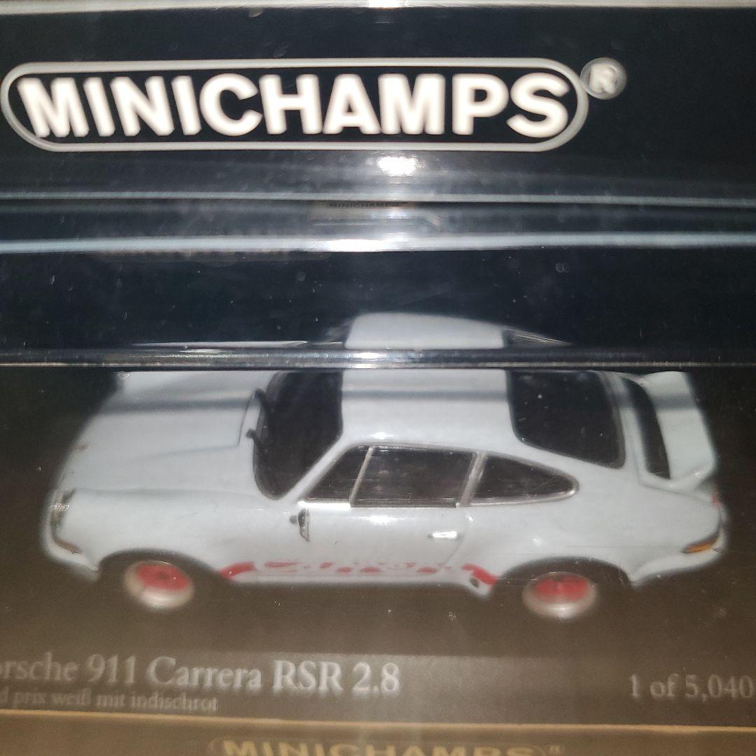 MINICHAMPS ポルシェ911カレラRSR ミニカー8台Set、ピンク
