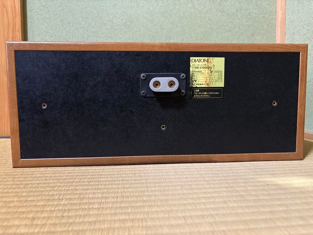動作確認済 DIATONE DS-C1000ZV センタースピーカー ウッド調