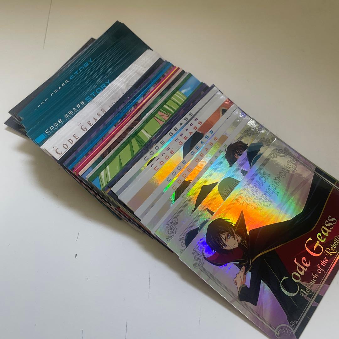 カードダスマスターズ 1弾 コードギアス 反逆のルルーシュ 全63種