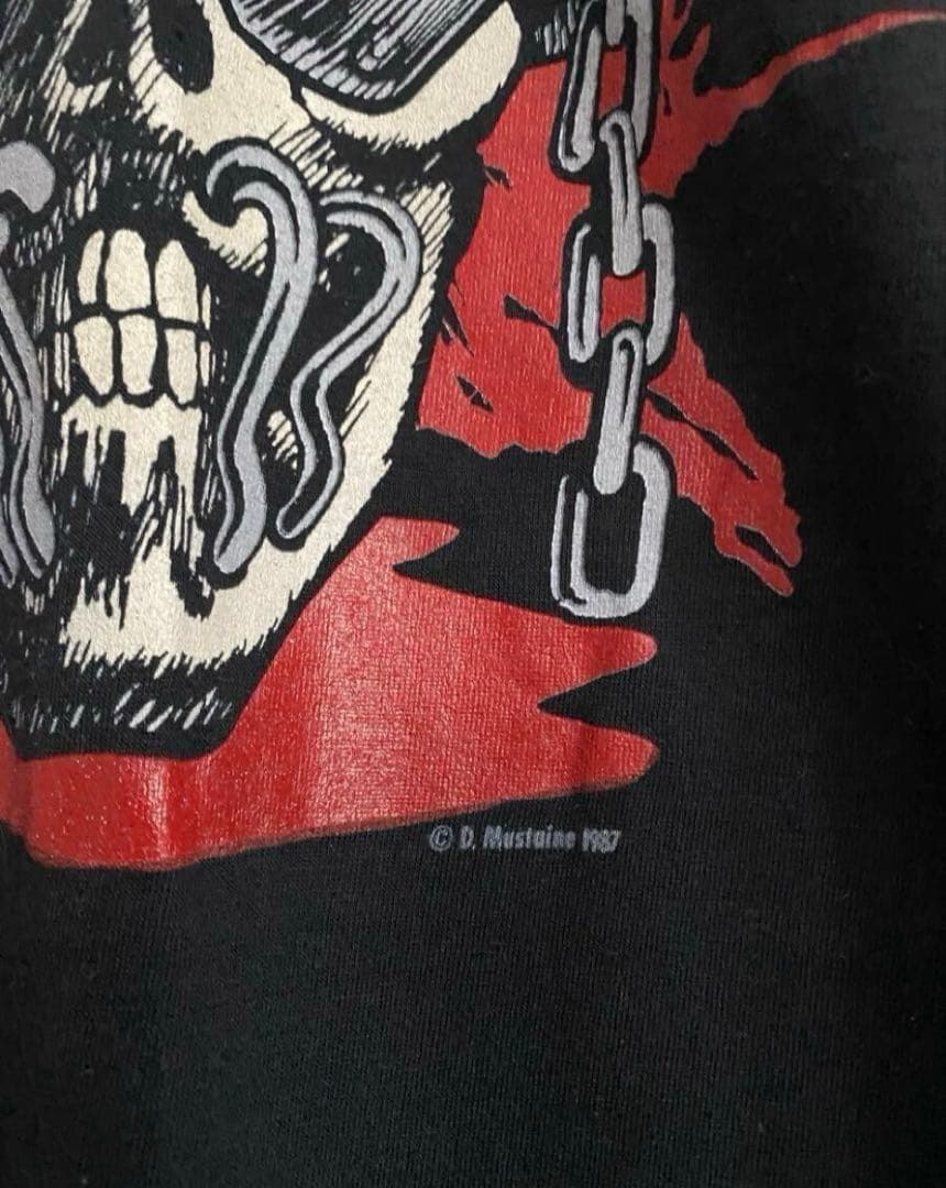 MEGADETH 1987年ツアーTシャツ