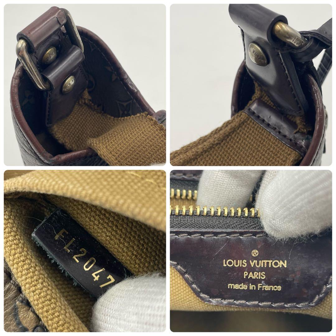 ルイヴィトン モノグラム ブロンズ セルジャンPM 2007年 ショルダーバッグ