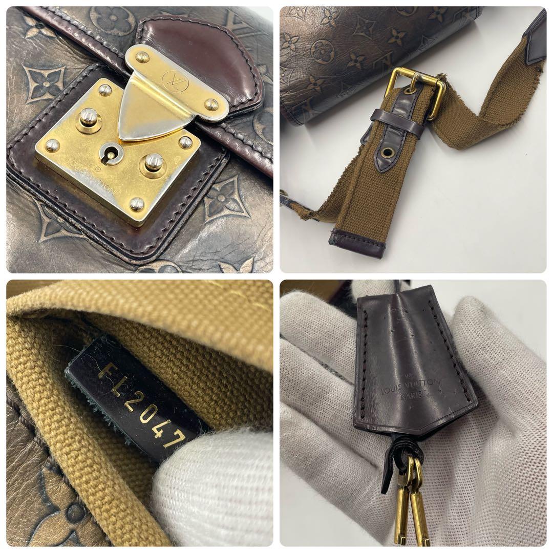 ルイヴィトン モノグラム ブロンズ セルジャンPM 2007年 ショルダーバッグ