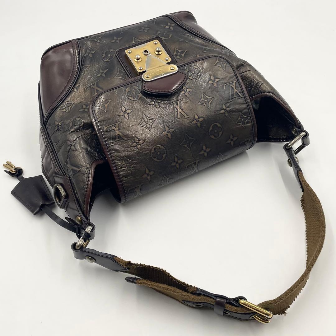 ルイヴィトン モノグラム ブロンズ セルジャンPM 2007年 ショルダーバッグ