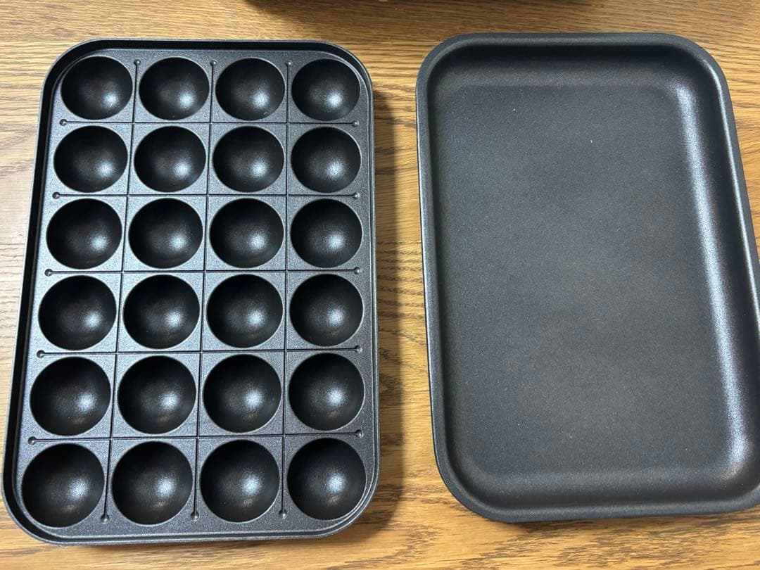 BRUNO ブルーノ コンパクトホットプレート ホワイト たこ焼きプレート付き