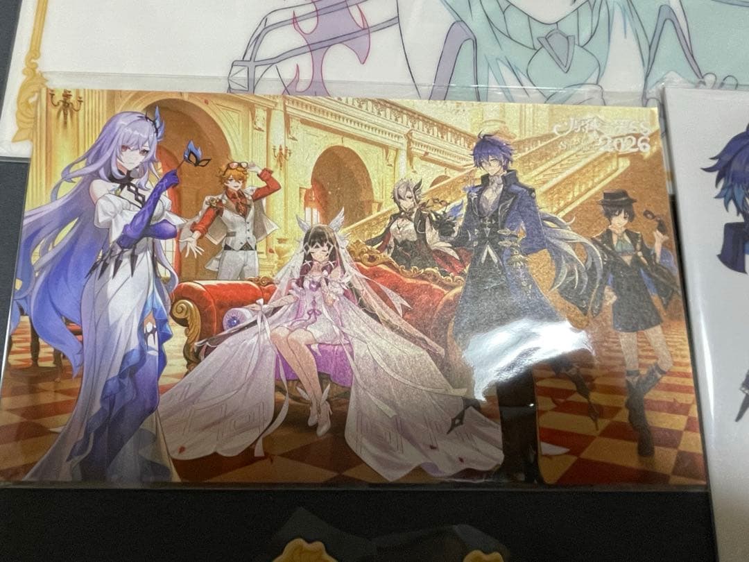 原神 フェス 会場限定 vip入場特典 原画 PVCデスクマット フリンズ