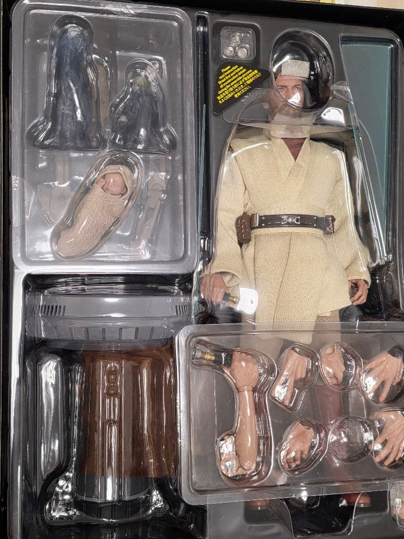 美品)ホットトイズ オビワンケノービ HOT TOYS