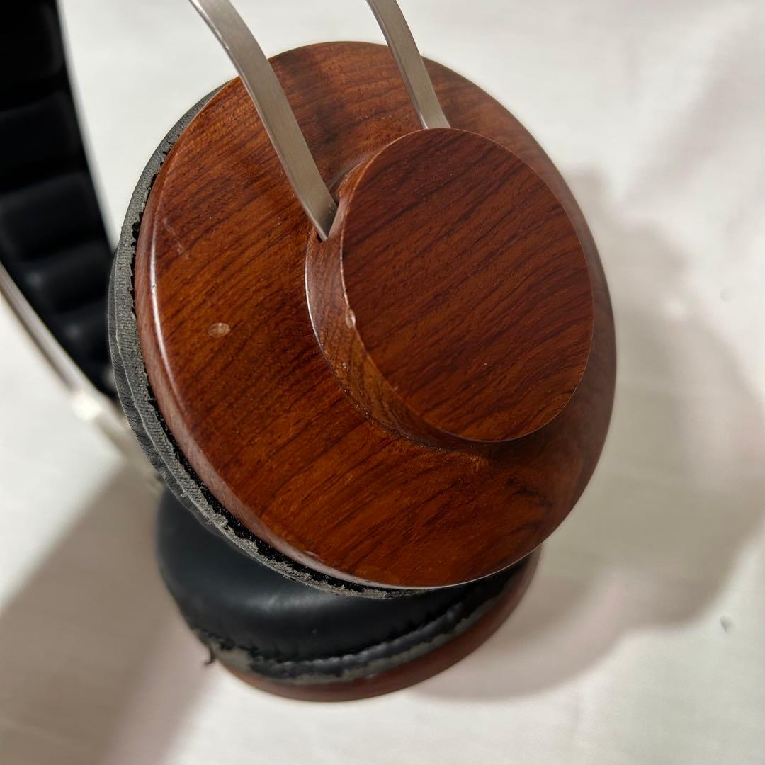 木目調　ヘッドフォン　ヘッドホン　ウッド