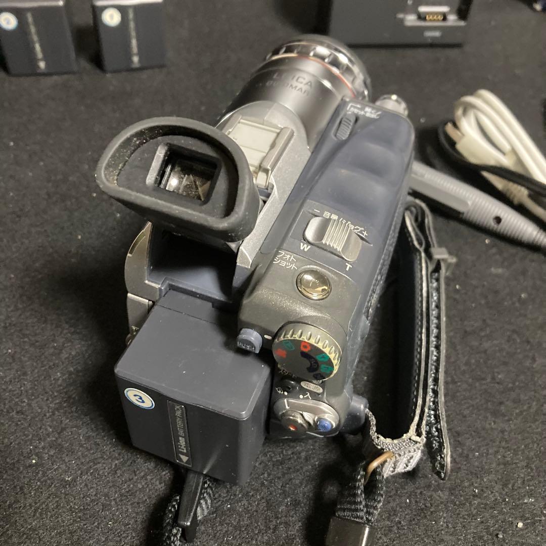 Panasonic NV-GS200K-S ビデオカメラ　バッテリー3個