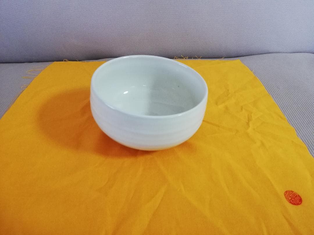 茶器（４）　抹茶茶碗（大塩恵旦　赤膚焼）