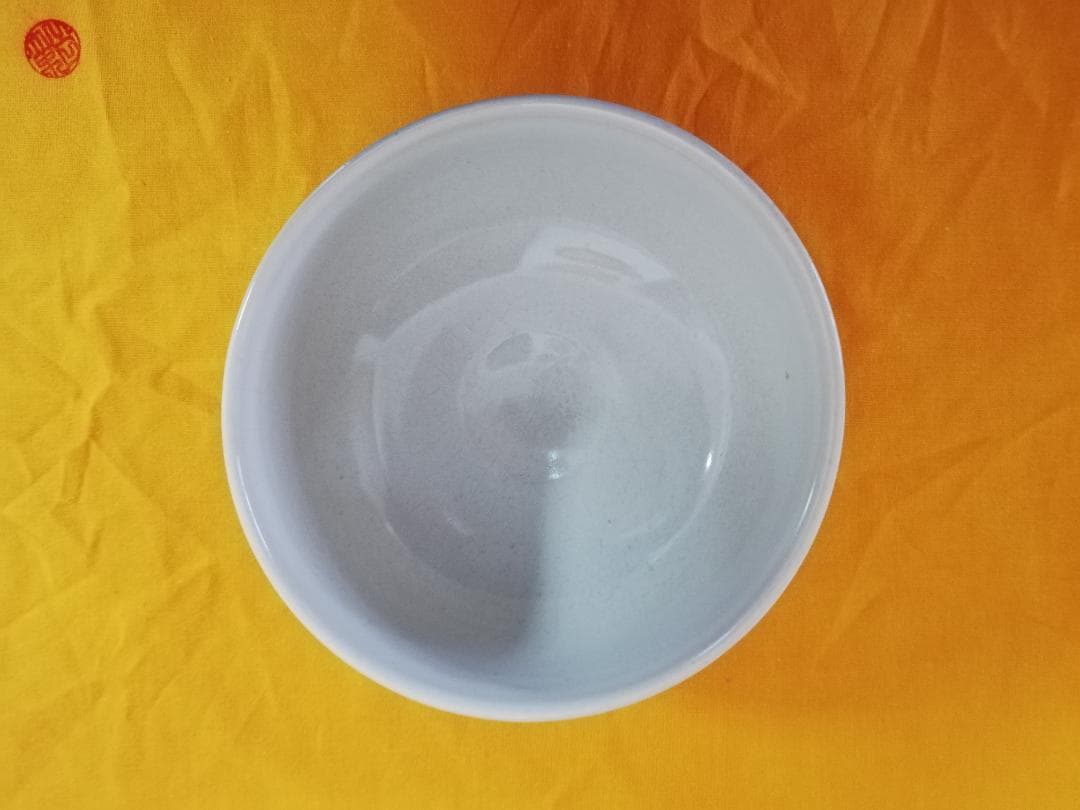 茶器（４）　抹茶茶碗（大塩恵旦　赤膚焼）