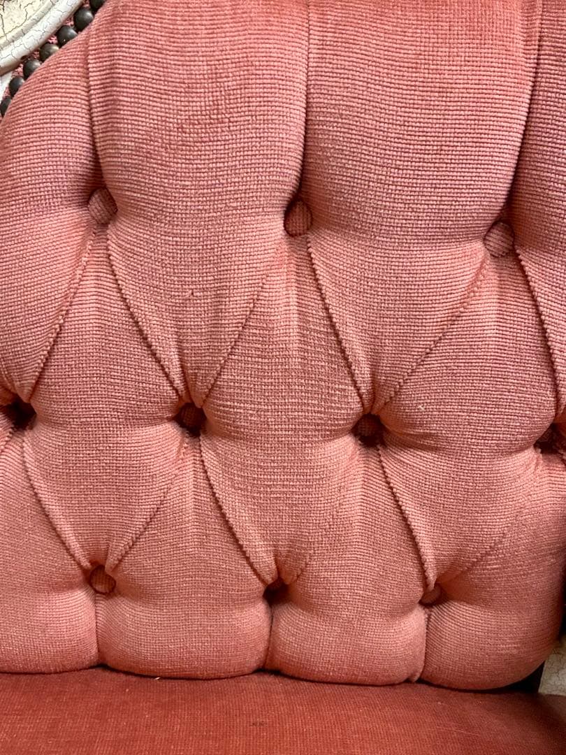 ラブラブ☆管385☆イタリア製☆ロココ調☆姫系☆カウチソファー☆ベンチ